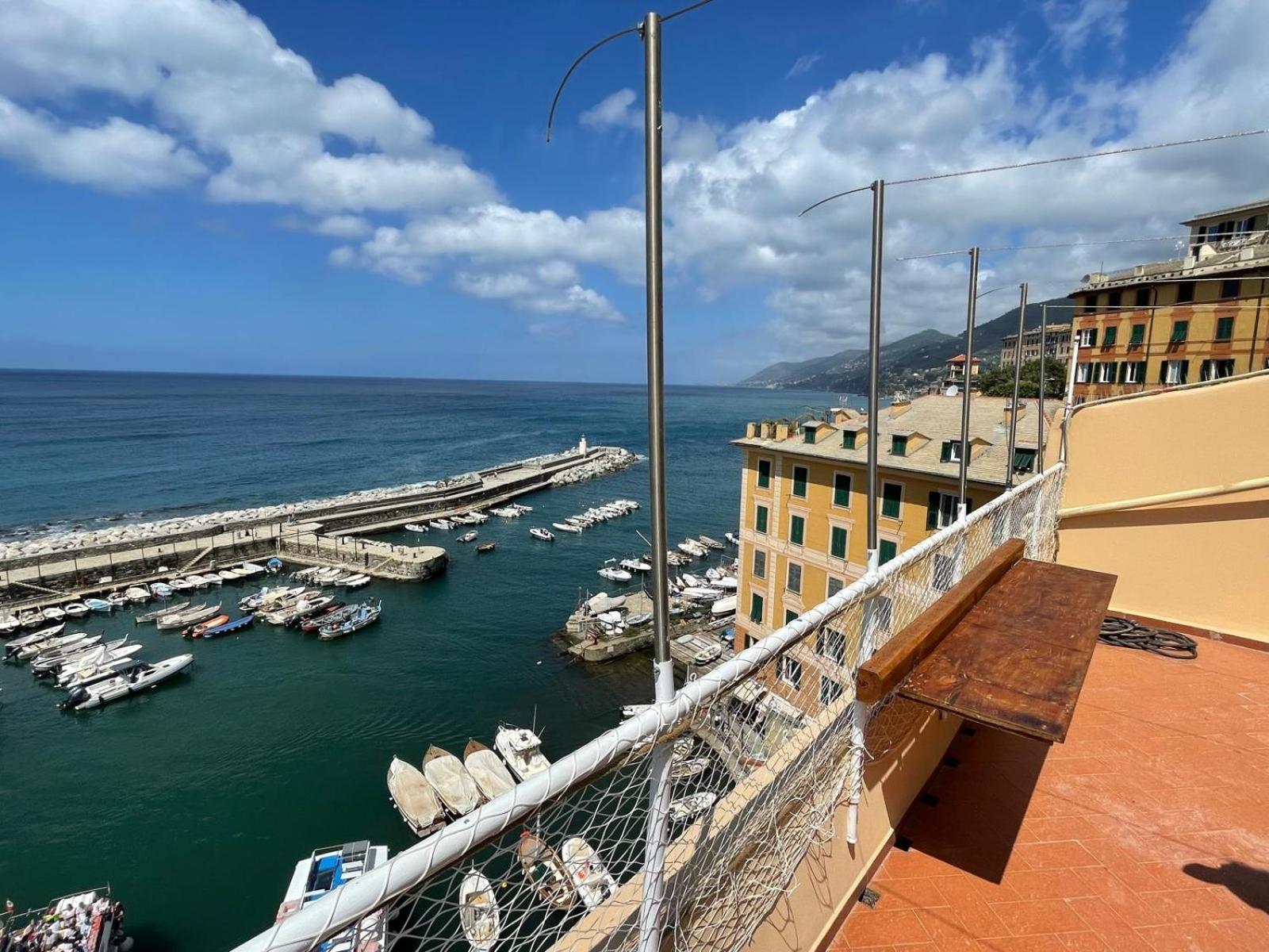 Sea View Camogli Portofino Apartamento Exterior foto